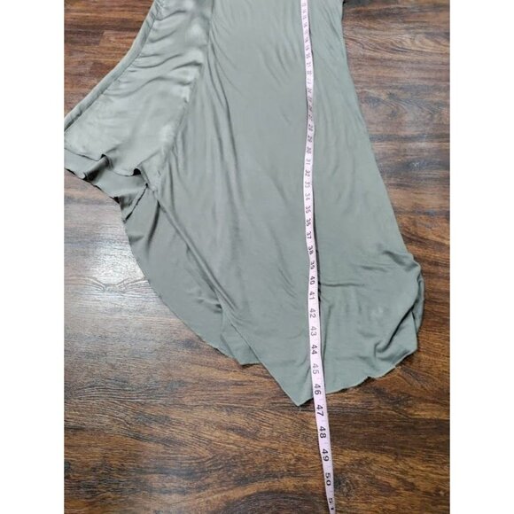 My Tribe Asymmetrical Raw Hem High Low Dress L - Picture 8 of 12